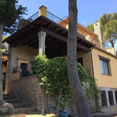 Вилла В Испанском Стиле В 200 Метрах От Пляжа. Villa Sant Antoni De Calonge